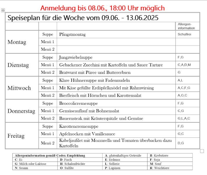 speiseplan kw 24